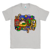 Moon Dust oh holy night with baby jesus for christmas Classic Tee - MaliasSmallBusiness