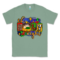 Sage oh holy night with baby jesus for christmas Classic Tee - MaliasSmallBusiness