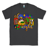 Smoke oh holy night with baby jesus for christmas Classic Tee - MaliasSmallBusiness