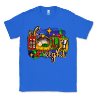 True Royal oh holy night with baby jesus for christmas Classic Tee - MaliasSmallBusiness
