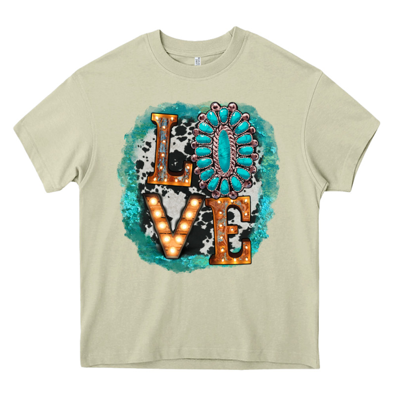 Love Western Heavy Core Tee by AdoDesignShop | Teevron