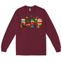 Burgundy nutcracker coffee Long Sleeve Tee - Jasminsmagicworld