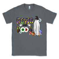 Charcoal Heather Bows and Boos Y'all Classic Tee - CowhideDigitalArt
