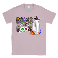 Lilac Bows and Boos Y'all Classic Tee - CowhideDigitalArt