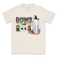 Natural Bows and Boos Y'all Classic Tee - CowhideDigitalArt