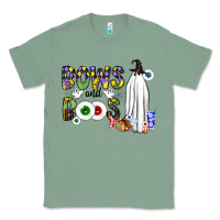 Sage Bows and Boos Y'all Classic Tee - CowhideDigitalArt