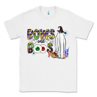 White Bows and Boos Y'all Classic Tee - CowhideDigitalArt