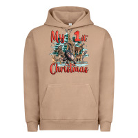 Pigment Burro my first christmas baby safari animals Urban Hoodie - LillyAllenDesigns