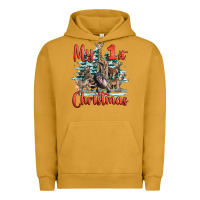 Pigment Peanut Butter my first christmas baby safari animals Urban Hoodie - LillyAllenDesigns