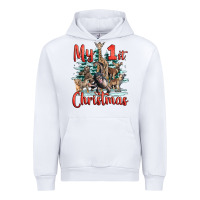 White my first christmas baby safari animals Urban Hoodie - LillyAllenDesigns