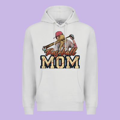 Baseball Mom Premium Hoodie Designed By Howdyjamesfarm