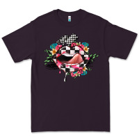 Plum race lip Premium Tee - JahusDesignShop