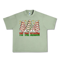 Oil Green tis' the season with christmas cakes  bbs Urban Heavy Tee - BundleAndBundleShop