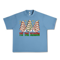 Pebble Blue tis' the season with christmas cakes  bbs Urban Heavy Tee - BundleAndBundleShop