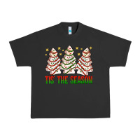 Pigment Black tis' the season with christmas cakes  bbs Urban Heavy Tee - BundleAndBundleShop
