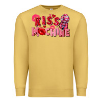 Antique Gold Kiss machine Valentine's Day Premium Sweatshirt - FaDigitalArtStudio