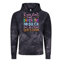 Cloud Black if you don't want sarcastic answer Vintage Hoodie - MaliasSmallBusiness