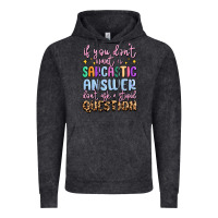 Vintage Black if you don't want sarcastic answer Vintage Hoodie - MaliasSmallBusiness