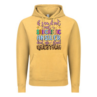 Vintage Mustard if you don't want sarcastic answer Vintage Hoodie - MaliasSmallBusiness