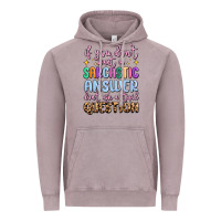 Vintage Zinc if you don't want sarcastic answer Vintage Hoodie - MaliasSmallBusiness