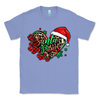 Colony Blue santa paws christmas heart Classic Tee - MaliasSmallBusiness