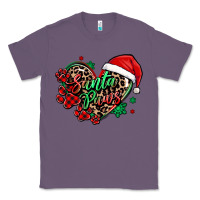 Lavender santa paws christmas heart Classic Tee - MaliasSmallBusiness
