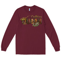 Burgundy caffeine queen Long Sleeve Tee - BarkalooDesign