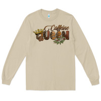 Mushroom caffeine queen Long Sleeve Tee - BarkalooDesign