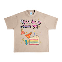 French Oak birthday mode on Urban Heavy Tee - JahusDesignShop