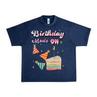 Navy birthday mode on Urban Heavy Tee - JahusDesignShop