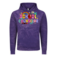 Cloud Purple school counselor Vintage Hoodie - MaliasSmallBusiness