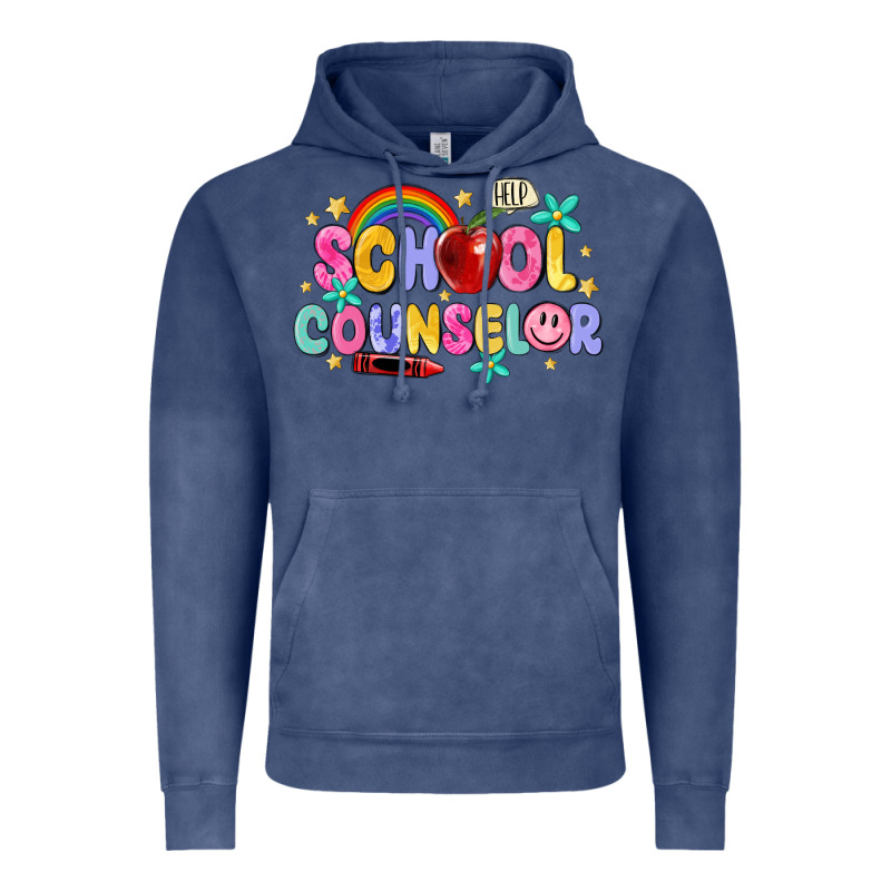 School Counselor Vintage Hoodie by MaliasSmallBusiness | Teevron