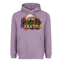 Lavender baseball grandma Heavyweight Hoodie - OliviaCreatesArt