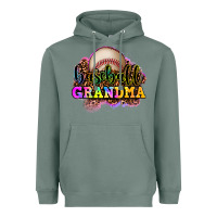 Sage baseball grandma Heavyweight Hoodie - OliviaCreatesArt
