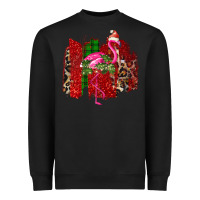Christmas Flamingo Heavyweight Sweatshirt | Teevron