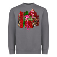 Storm christmas flamingo Heavyweight Sweatshirt - Bettercallsaul