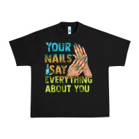 Black your nails say everything about you bbs Urban Heavy Tee - BundleAndBundleShop