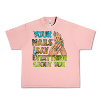 Salmon your nails say everything about you bbs Urban Heavy Tee - BundleAndBundleShop