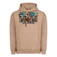 Pigment Burro senior mom squad football design Urban Hoodie - CowhideDigitalArt