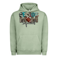Pigment Oil Green senior mom squad football design Urban Hoodie - CowhideDigitalArt