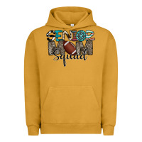 Pigment Peanut Butter senior mom squad football design Urban Hoodie - CowhideDigitalArt