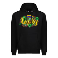 Black Lucky St. Patrick's Day Premium Hoodie - HowdyJamesFarm