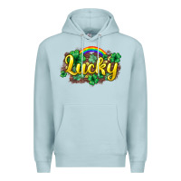 Blue Mist Lucky St. Patrick's Day Premium Hoodie - HowdyJamesFarm
