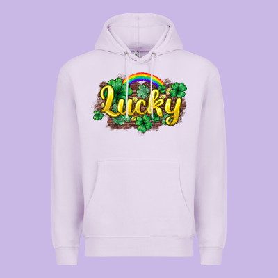 Lucky St. Patrick's Day Premium Hoodie Designed By Howdyjamesfarm