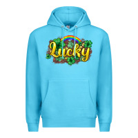 Ocean Blue Lucky St. Patrick's Day Premium Hoodie - HowdyJamesFarm