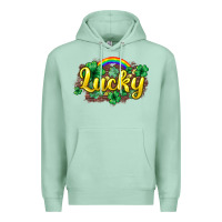 Seafoam Lucky St. Patrick's Day Premium Hoodie - HowdyJamesFarm