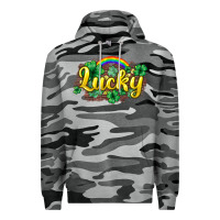 Slate Camo Lucky St. Patrick's Day Premium Hoodie - HowdyJamesFarm