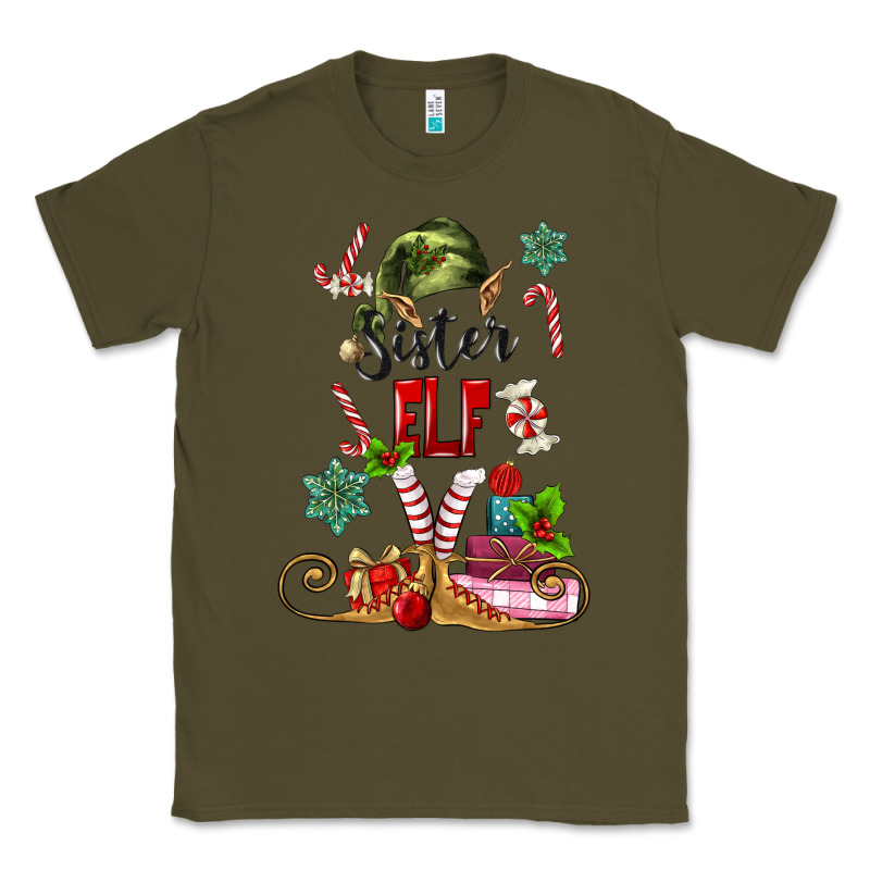 Sister Elf Classic Tee by MaliasSmallBusiness | Teevron