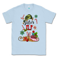 Dusty Blue sister elf Classic Tee - MaliasSmallBusiness