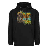 Black Blame It All On My Boots Heavyweight Hoodie - FaDigitalArtStudio